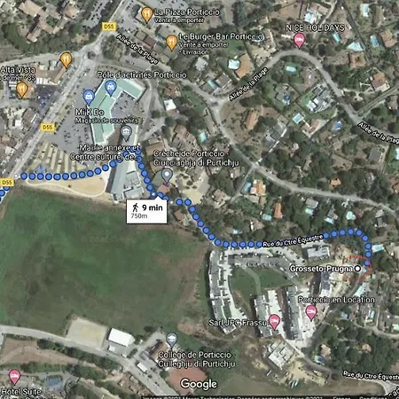 T2 Vue Mer Panoramique Terrasse 22M Plage A 9 Min A Pied Parking Prive Apartment Grosseto-Prugna