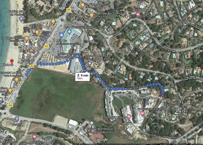 T2 Vue Mer Panoramique Terrasse 22M Plage A 9 Min A Pied Parking Prive Apartment Grosseto-Prugna