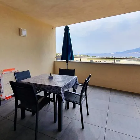 Lägenhet T2 Vue Mer Panoramique Terrasse 22M Plage A 9 Min A Pied Parking Prive Grosseto-Prugna