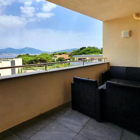 T2 Vue Mer Panoramique Terrasse 22M Plage A 9 Min A Pied Parking Prive * Grosseto-Prugna
